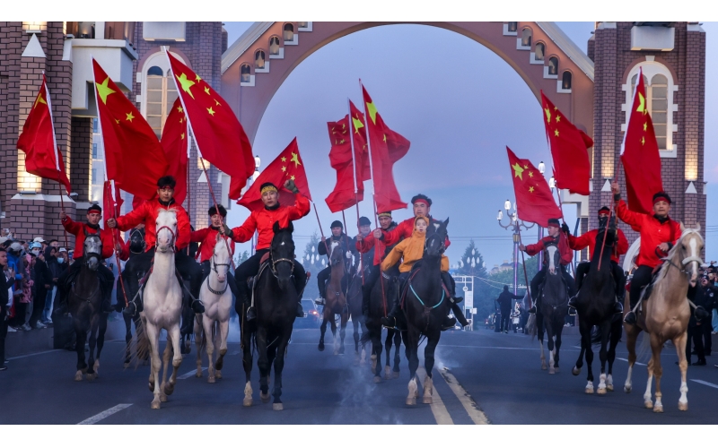 阿勒泰布尔津县巡游